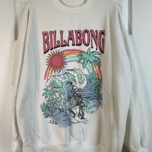 Billabong Oversized Crewneck Sweatshirt